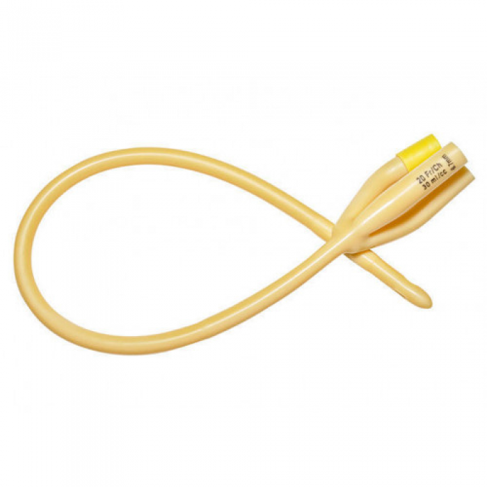 Катетер Фолея латексний, 3-ходовий “MEDICARE”, Fr 20